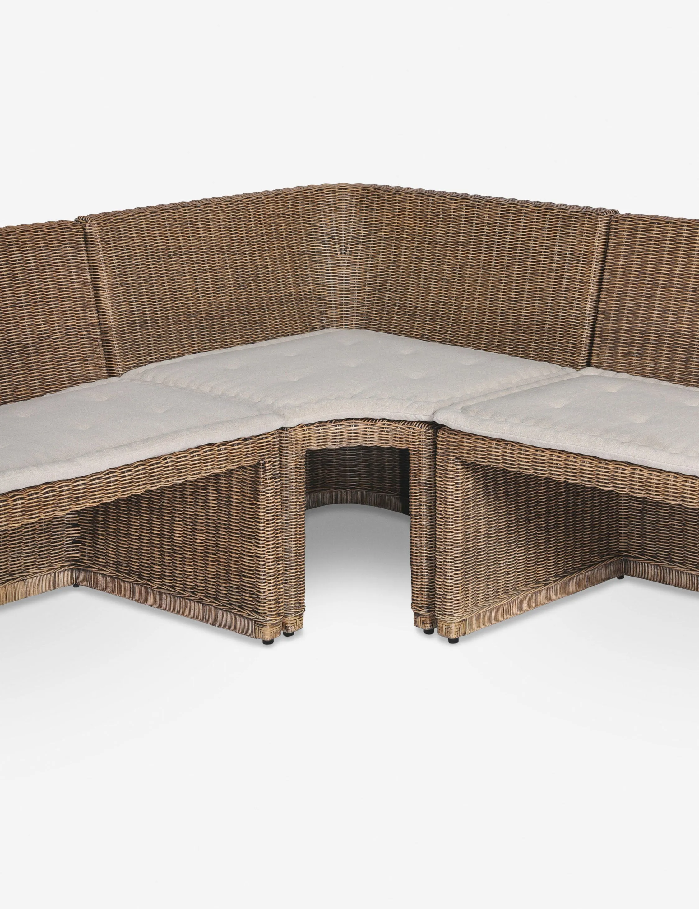Senna L-Shape Dining Banquette by Amber Lewis x Four Hands