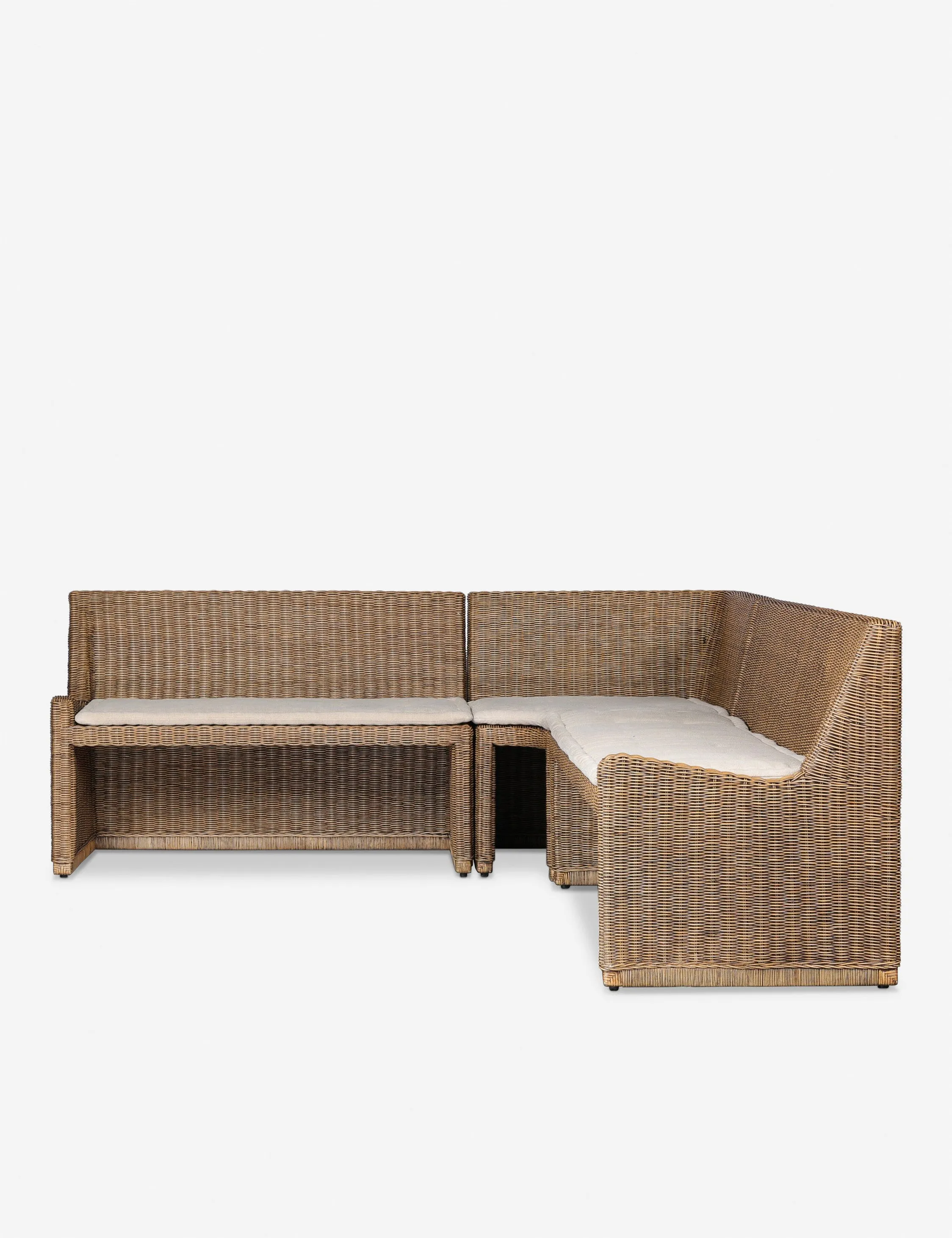 Senna L-Shape Dining Banquette by Amber Lewis x Four Hands