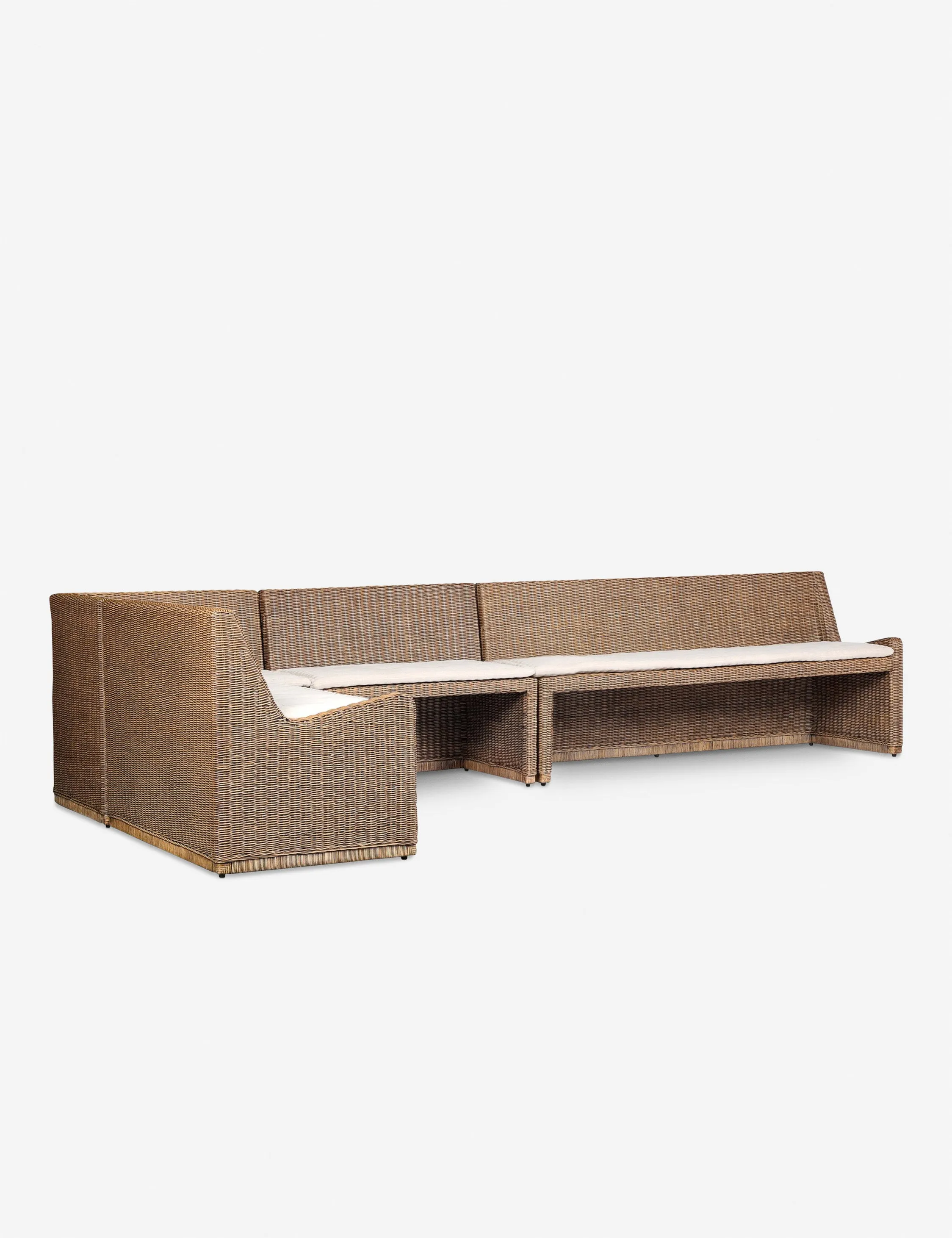 Senna L-Shape Dining Banquette by Amber Lewis x Four Hands