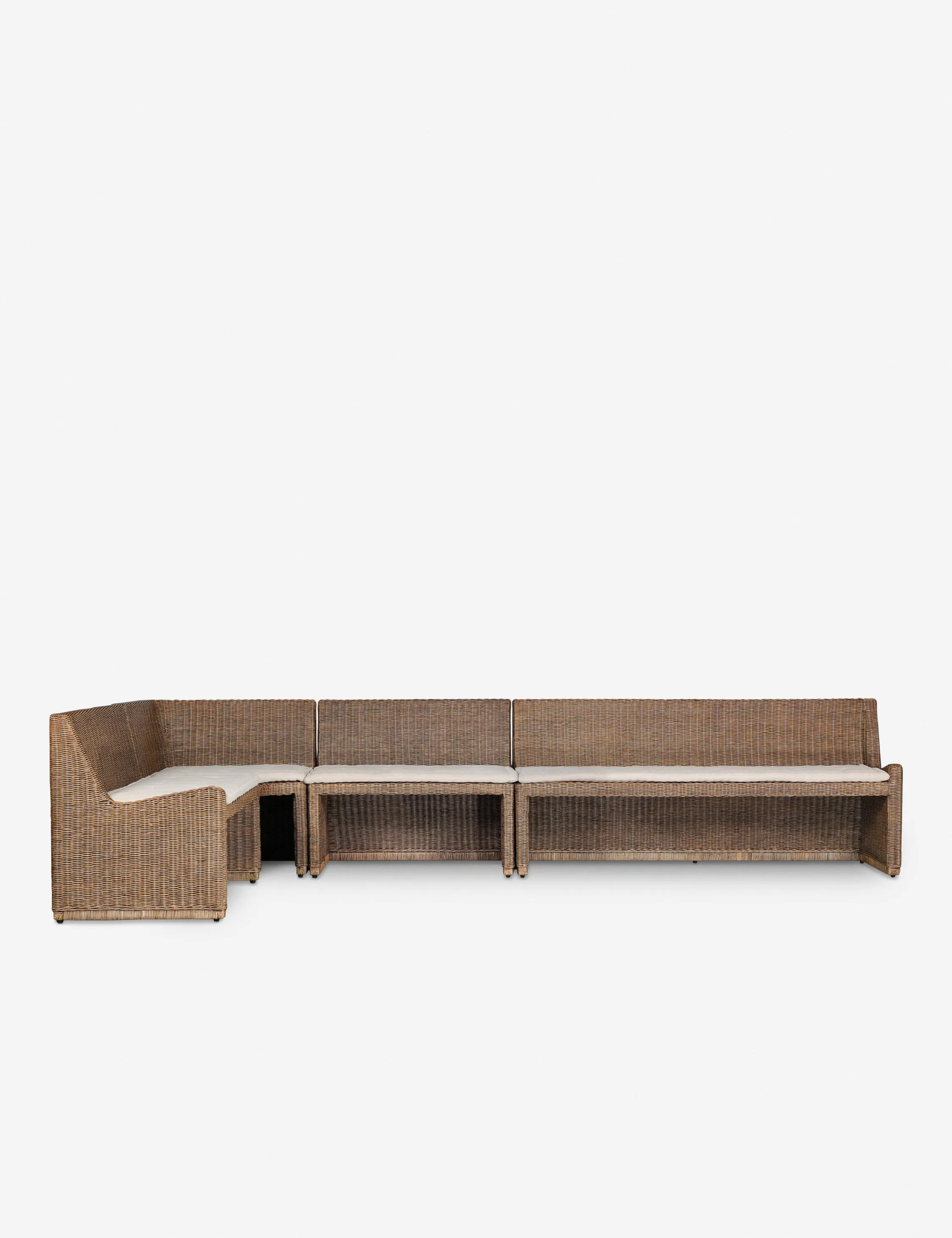 Senna L-Shape Dining Banquette by Amber Lewis x Four Hands