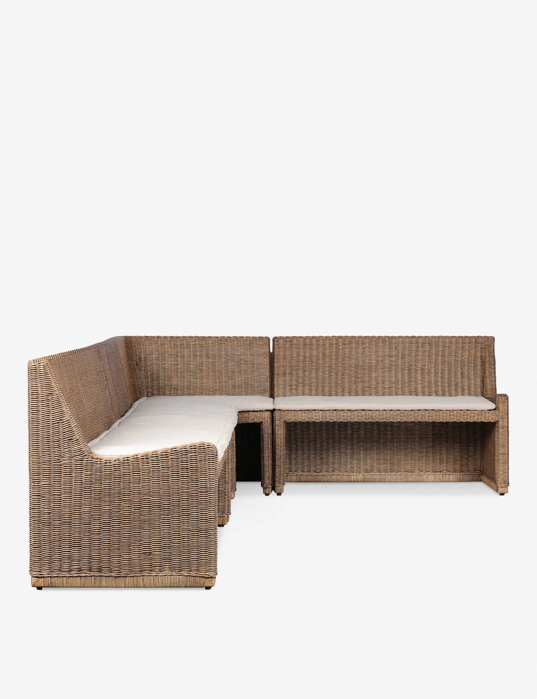 Senna L-Shape Dining Banquette by Amber Lewis x Four Hands