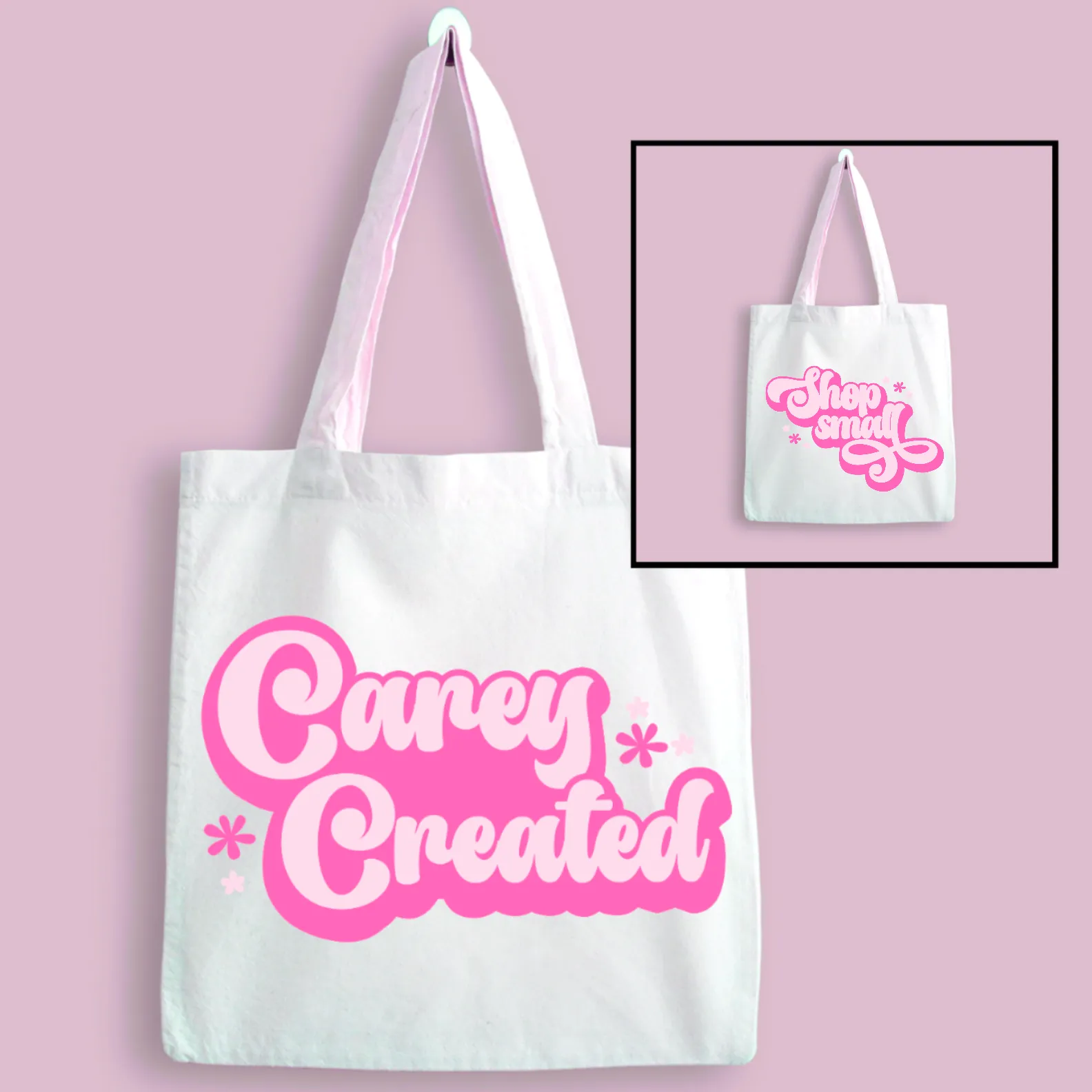 Shop Small Pink Retro DUO Digital Design