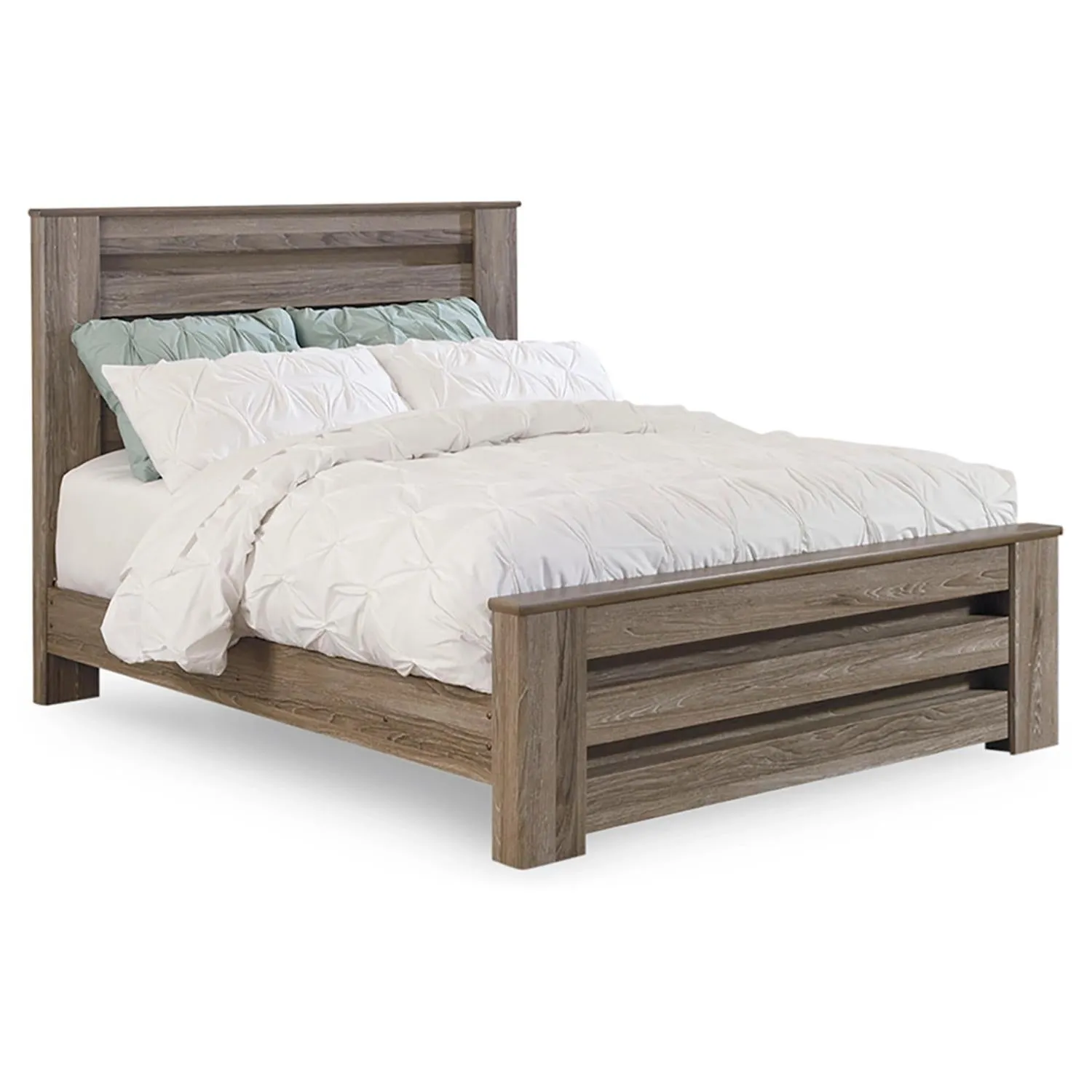 Signature Design by Ashley Zelen B248 6 pc Queen Poster Bedroom Set