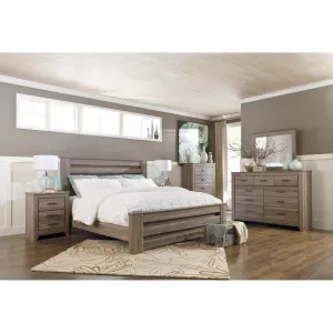 Signature Design by Ashley Zelen B248 6 pc Queen Poster Bedroom Set