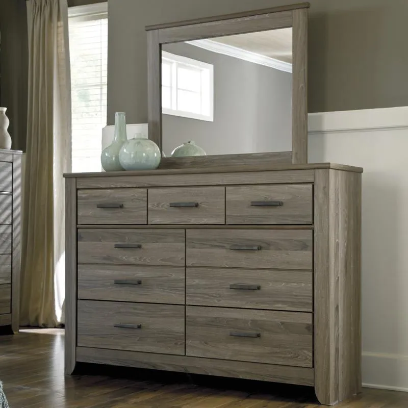 Signature Design by Ashley Zelen B248 6 pc Queen Poster Bedroom Set