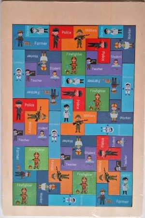 Six Russian - Professional Work Puzzle