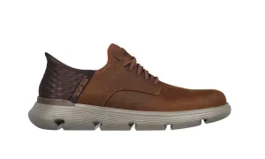 Skechers Mens Slip-ins Garza Gervin Dark Brown