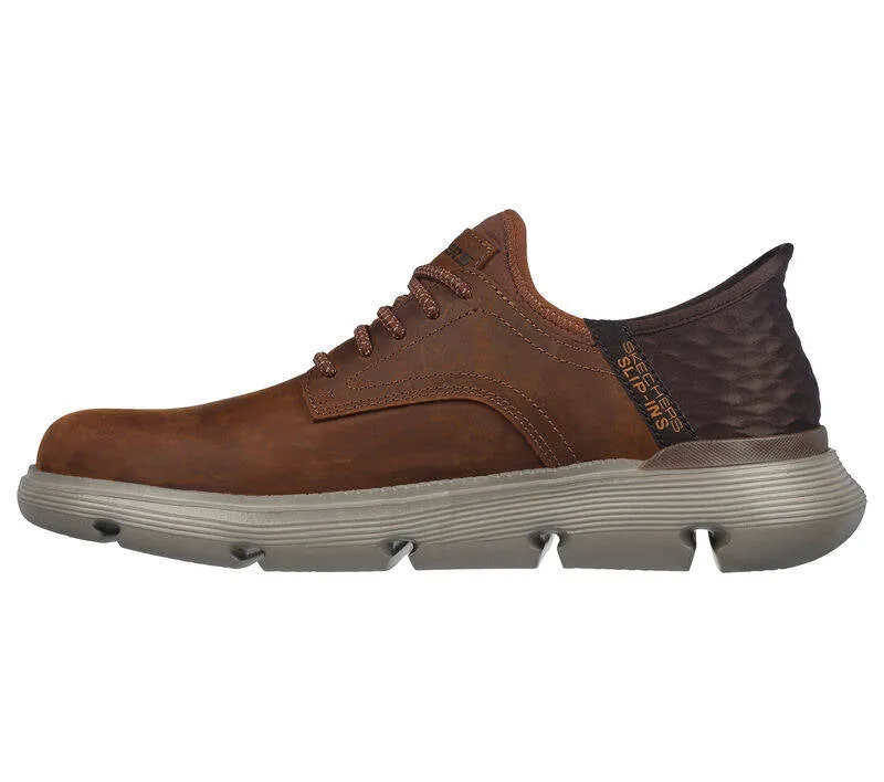 Skechers Mens Slip-ins Garza Gervin Dark Brown