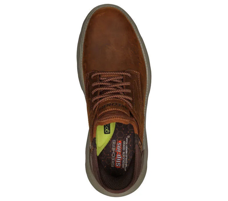 Skechers Mens Slip-ins Garza Gervin Dark Brown