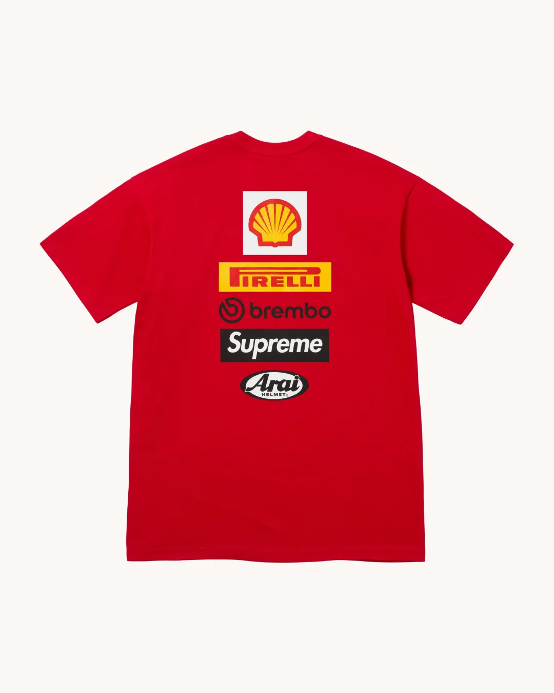 Supreme x Ducati Logo T-Shirt