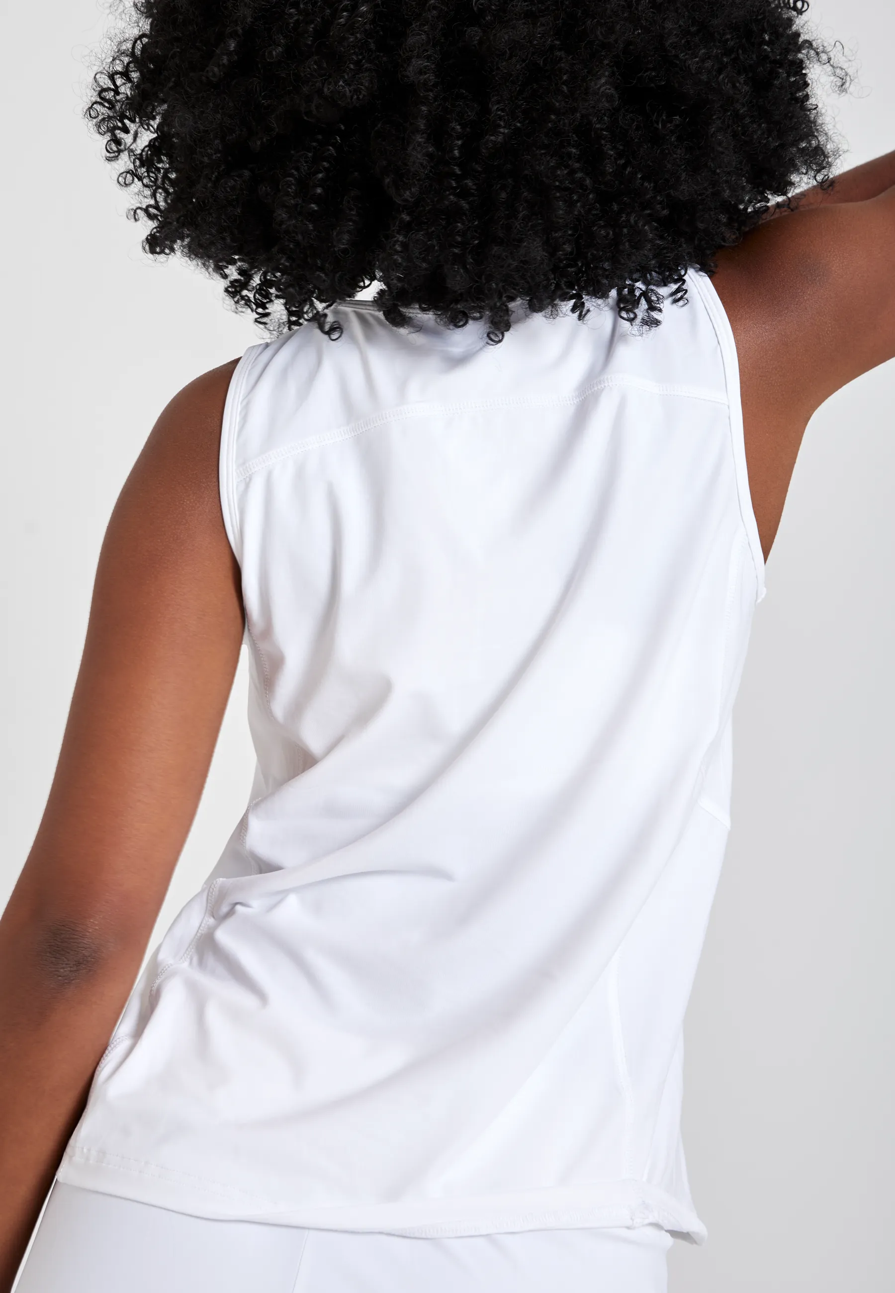 Tennis Loose Fit Tanktop Basic, white