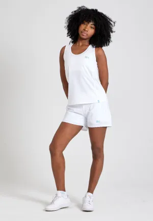 Tennis Loose Fit Tanktop Basic, white