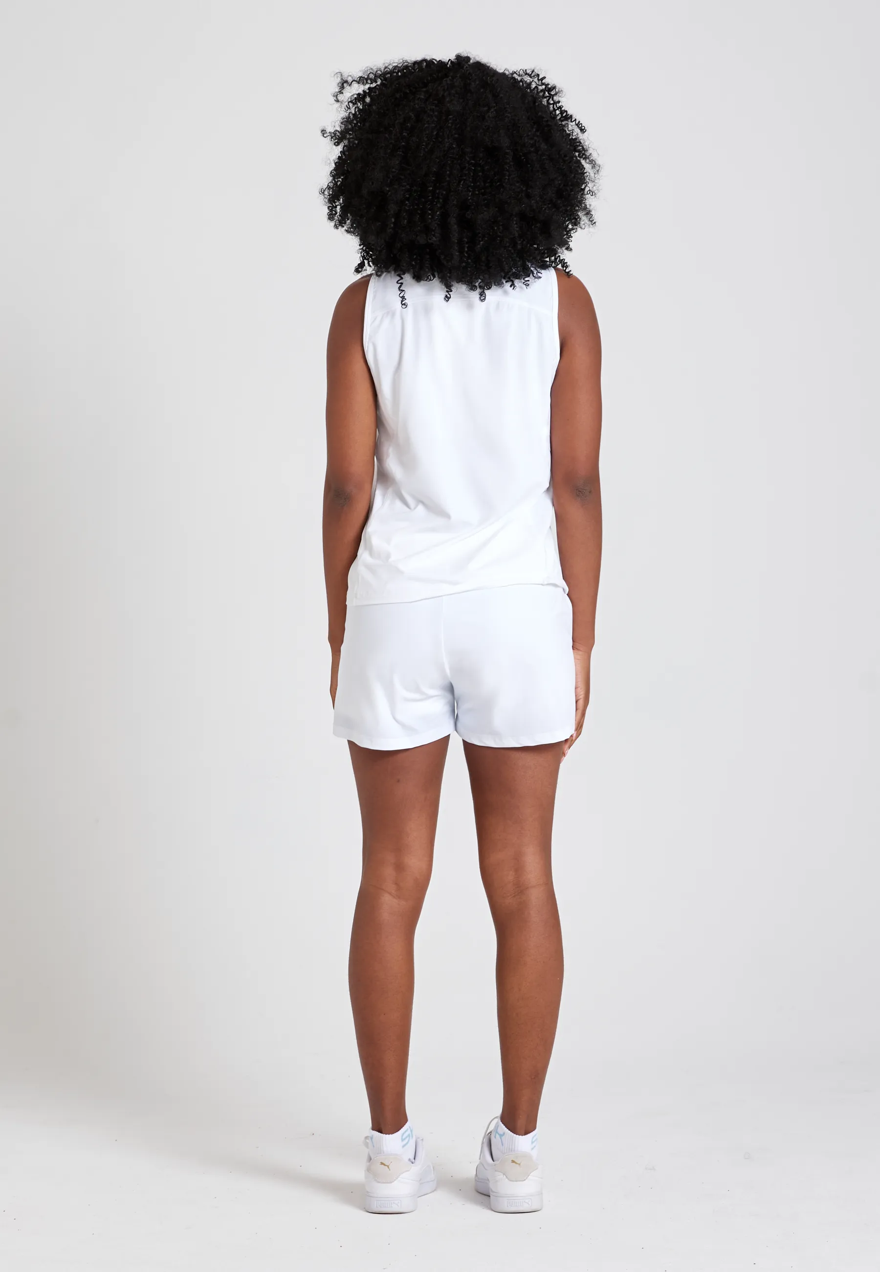Tennis Loose Fit Tanktop Basic, white