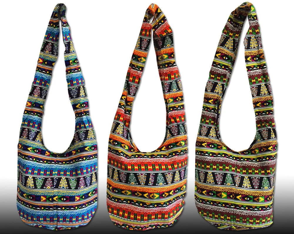 Tribal Tie Dye Hobo Bag 363 Yaam Sling Purse