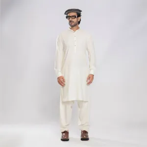 Urban Ease - Cream Color Shalwar Kameez