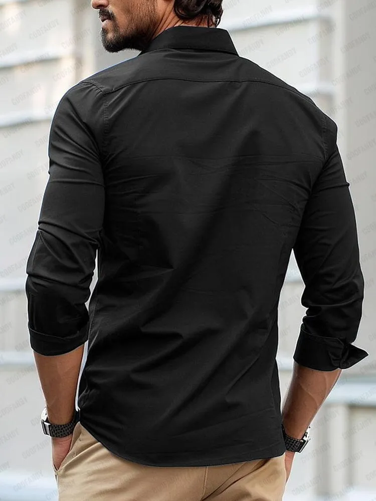 Urban Elegance Cotton Shirt