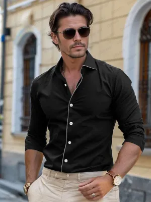 Urban Elegance Cotton Shirt