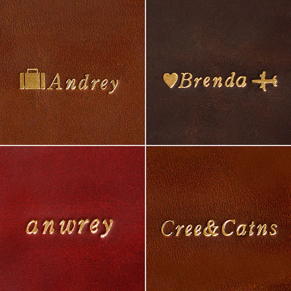 Vintage Classic Leather Rings Binder Notebook