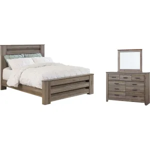 Zelen 5 Piece Panel Bedroom