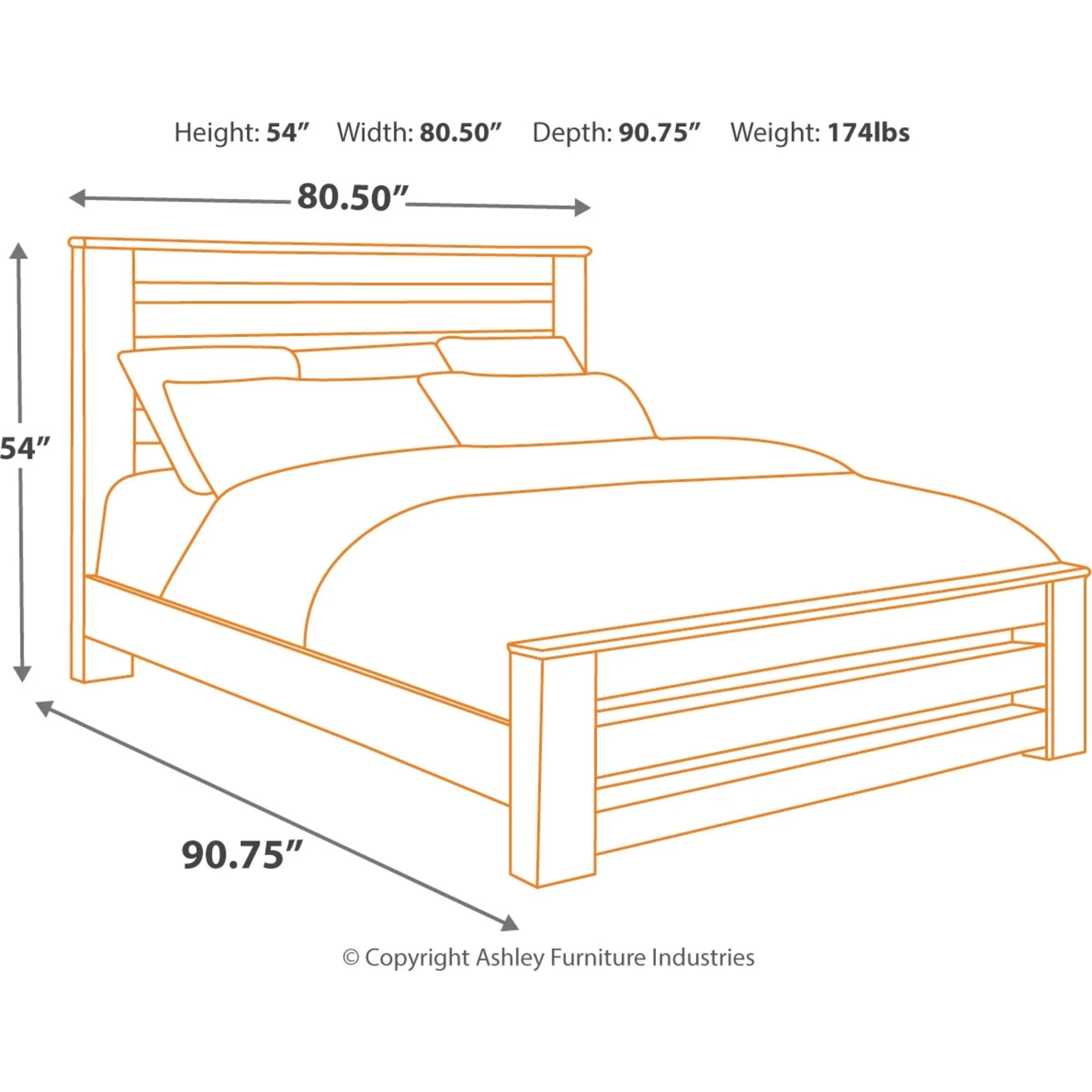 Zelen 5 Piece Panel Bedroom