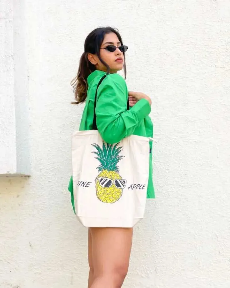 Zipper Tote Bag - FineApple