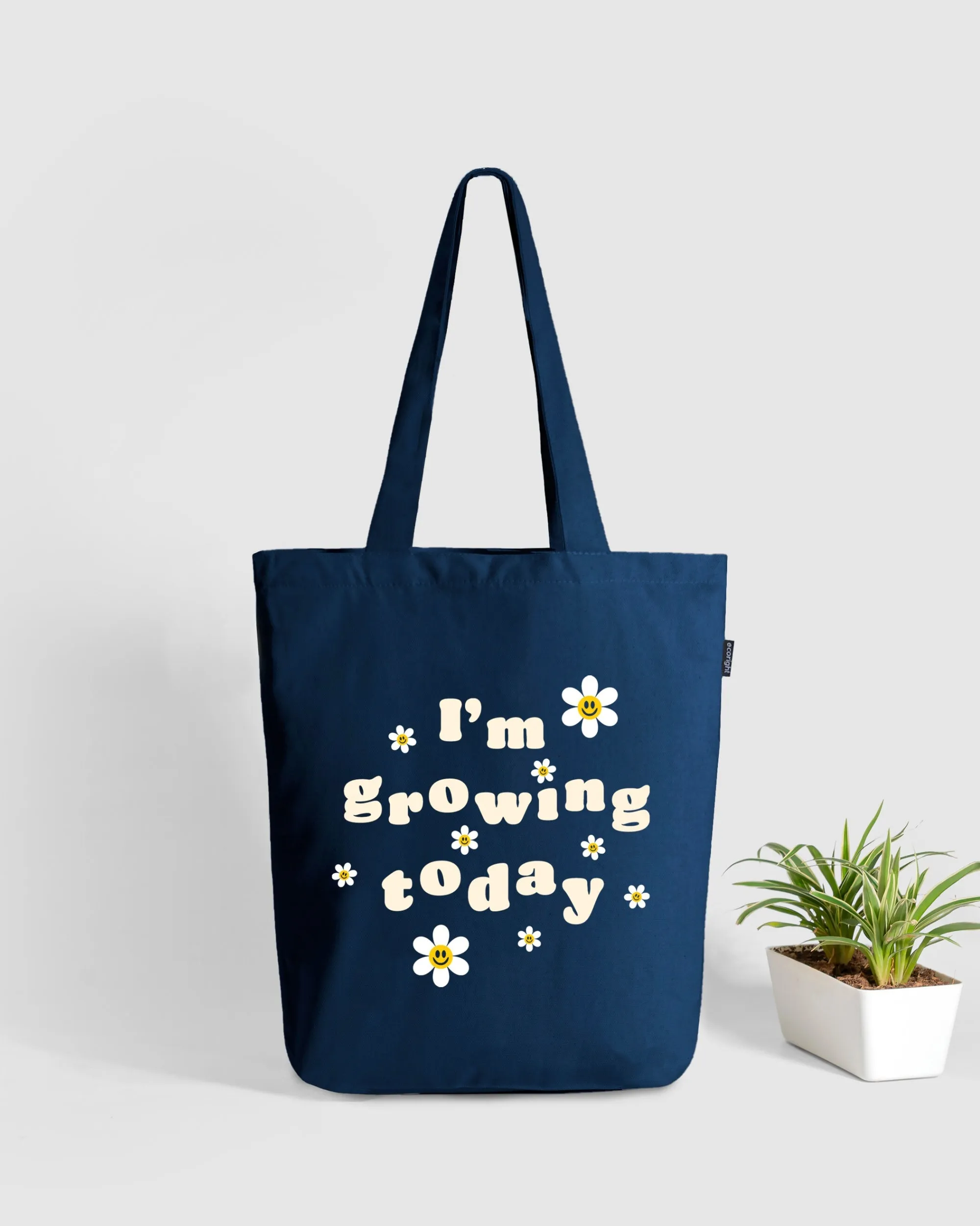 Zipper Tote Bag - Growing Wonder